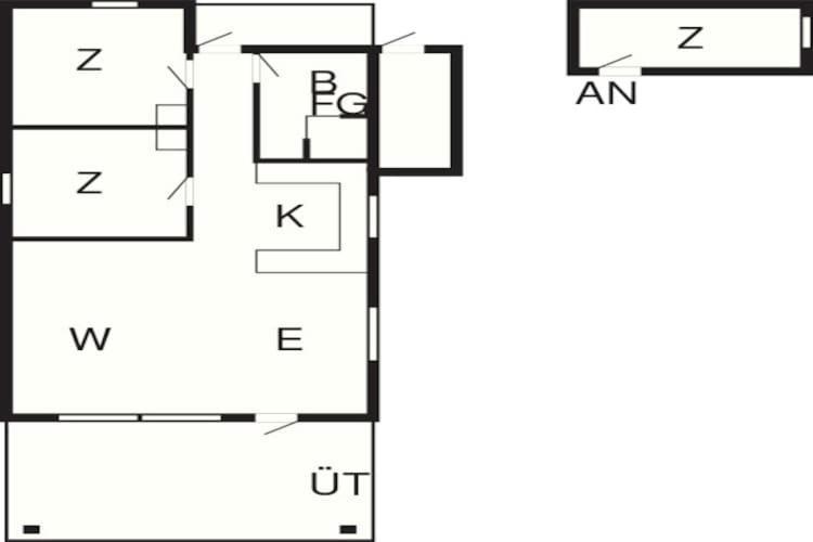 Two-Bedroom Holiday Home In Skibby 1 Eksteriør billede
